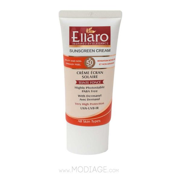 کرم ضد آفتاب فاقد چربی SPF50 الارو مناسب پوست چرب ۵۰ میل
Ellaro Tinted Sunscreen Cream Spf50 For All Skin