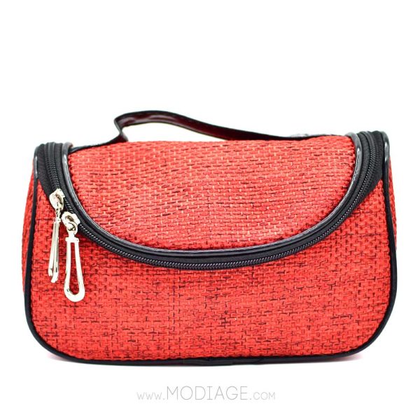 کیف آرایشی پارچه ای حصیری نیوشا
modiage bag