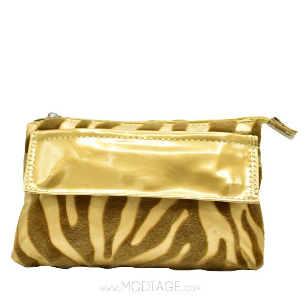 کیف آرایشی مخملی نیوشا زبرا
modiage bag